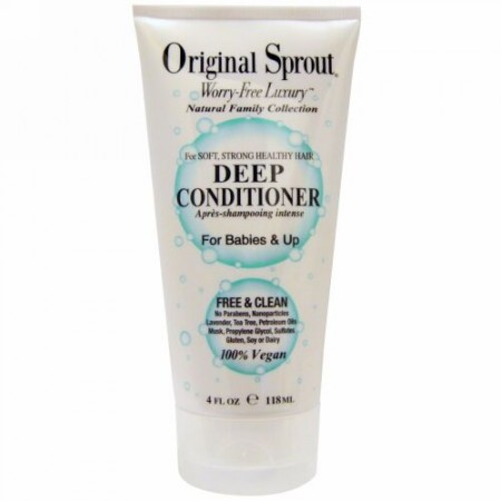 Original Sprout, ディープ コンディショナー、0歳から使用可、4 fl oz (118 ml)