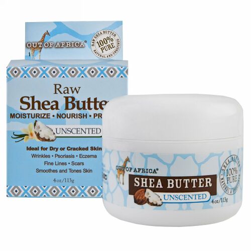 Out of Africa, 純粋シアバター、無香料、 4 oz (113 g)