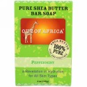 Out of Africa, ピュアシアバターソープ、ペパーミント、4 oz (120 g) (Discontinued Item)