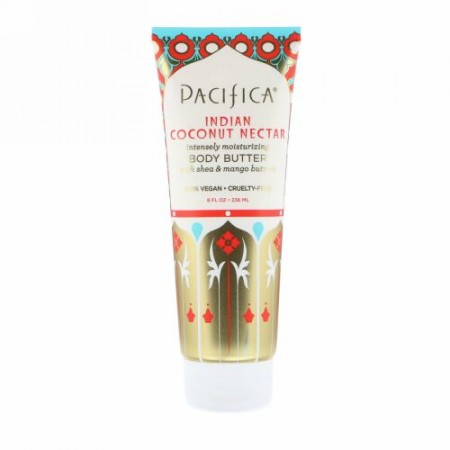 Pacifica, ボディバター、インディアンココナッツネクター、8fl oz（236ml）