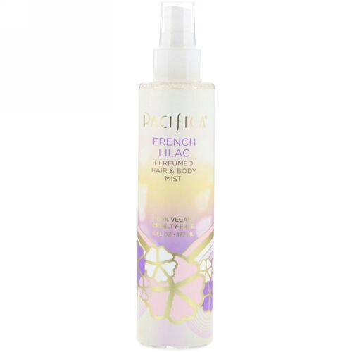 Pacifica, French Lilac Perfumed Hair & Body Mist, 6 fl oz (177 ml)