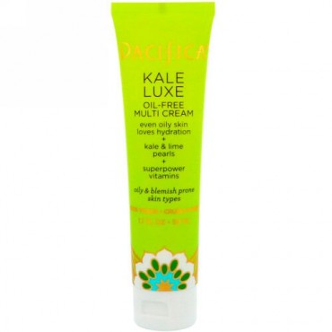 Pacifica, Kale Luxe Oil-Free Multi Cream, 1.7 fl oz (50 ml) (Discontinued Item)