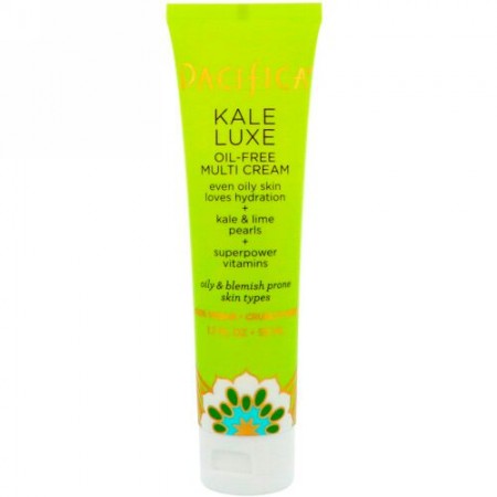 Pacifica, Kale Luxe Oil-Free Multi Cream, 1.7 fl oz (50 ml) (Discontinued Item)