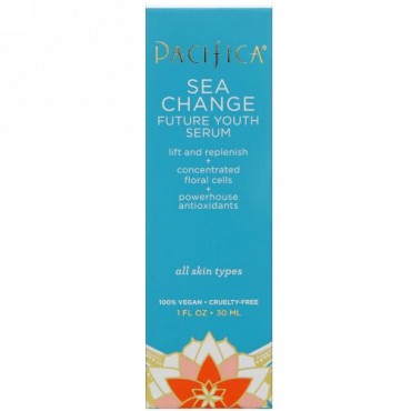 Pacifica, シー・チェンジ, フューチャー・ユース・セラム, 1 液量オンス (30 ml) (Discontinued Item)