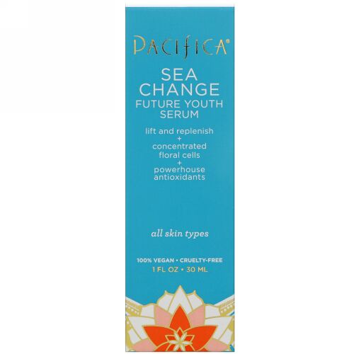 Pacifica, シー・チェンジ, フューチャー・ユース・セラム, 1 液量オンス (30 ml) (Discontinued Item)