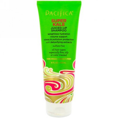 Pacifica, Super Kale Juiced-Up Shampoo, 8 fl oz (236 ml) (Discontinued Item)