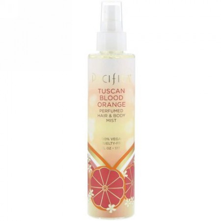 Pacifica, Tuscan Blood Orange Perfumed Hair & Body Mist, 6 fl oz (177 ml) (Discontinued Item)
