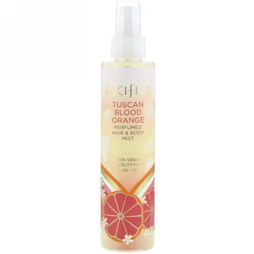 Pacifica, Tuscan Blood Orange Perfumed Hair & Body Mist, 6 fl oz (177 ml) (Discontinued Item)