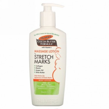 Palmer's, Cocoa Butter Formula（カカオバターフォーミュラ）、ボディローション、妊娠線用マッサージローション、250ml（8.5液量オンス）