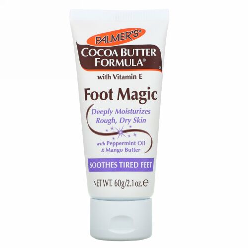 Palmer's, Cocoa Butter Formula with Vitamin E, Foot Magic, with Peppermint Oil & Mango Butter, 2.1 oz (60 g)