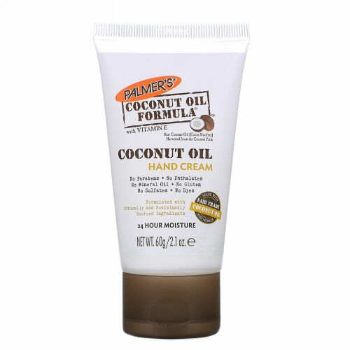 Palmer's, ココナッツオイル、 ハンドクリーム、 2.1 oz (60 g)