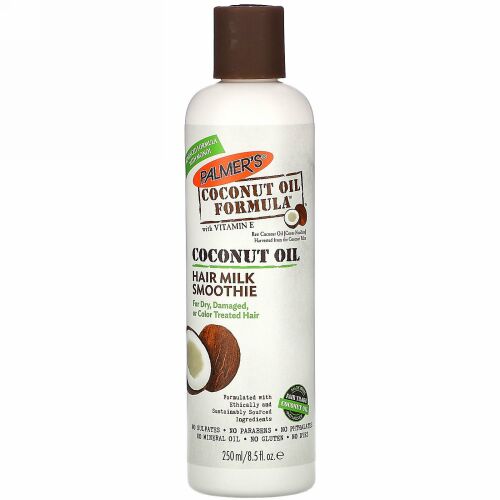 Palmer's, ココナッツオイルフォーミュラ、ヘアミルクスムージー、8.5液量オンス (250 ml)