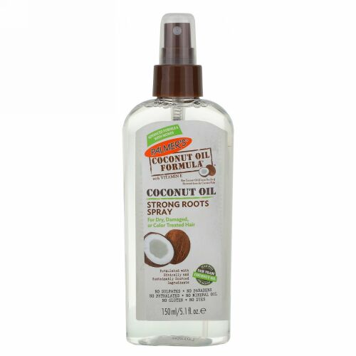 Palmer's, ココナッツオイルフォーミュラ, 丈夫な毛根のためのスプレー, 5.1液量オンス（150 ml）