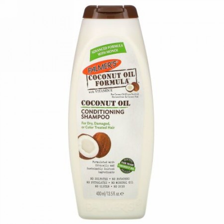 Palmer's, コンディショニングシャンプー、ココナッツオイル、13.5 fl oz (400 ml)