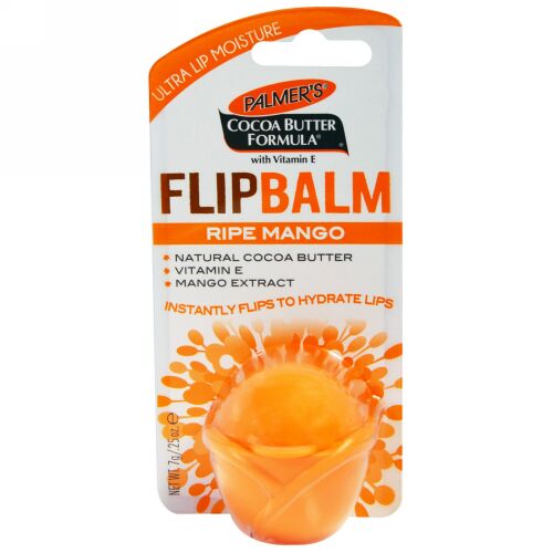 Palmer's, フリップバーム、 ライプマンゴー、 0.25 oz (7 g) (Discontinued Item)
