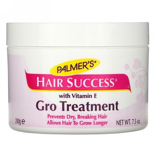 Palmer's, Hair Success（ヘアサクセス）、グロ・トリートメント、ビタミンE配合、200g（7.5oz）