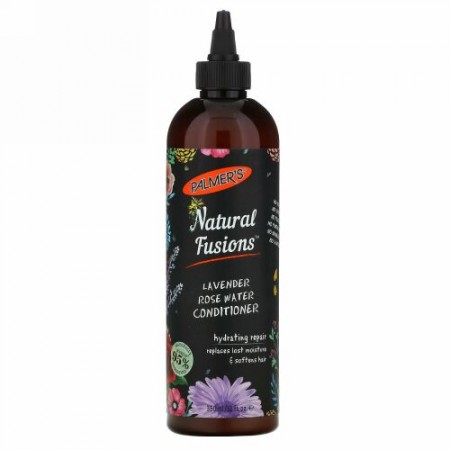 Palmer's, ナチュラルフュージョン、ラベンダー・ローズウォーターコンディショナー、12 fl oz (350 ml) (Discontinued Item)