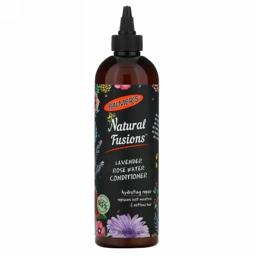 Palmer's, ナチュラルフュージョン、ラベンダー・ローズウォーターコンディショナー、12 fl oz (350 ml) (Discontinued Item)