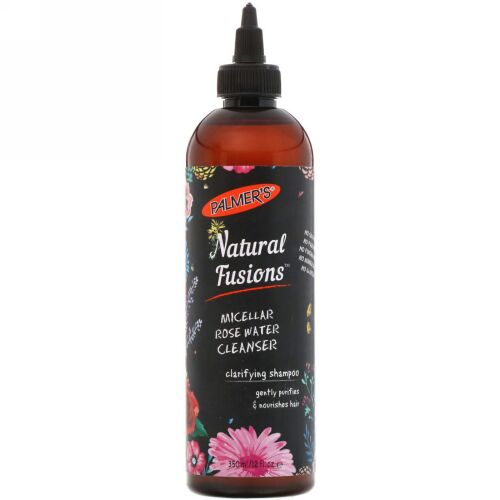 Palmer's, Natural Fusions, Micellar Rose Water Cleanser Clarifying Shampoo, 12 fl oz (350 ml) (Discontinued Item)