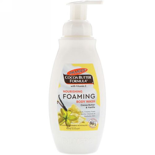 Palmer's, 滋養フォーミングボディウォッシュ、ココアバター & バニラ、13.5液量オンス (400 ml) (Discontinued Item)