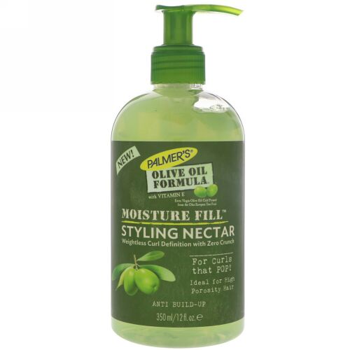 Palmer's, オリーブオイル処方、モイスチャーフィル、スタイリングネクター、12 fl oz (350 ml) (Discontinued Item)