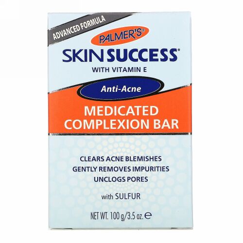Palmer's, スキンサクセス、ニキビ防止、医療用コンプレクションバー、3.5 oz (100 g)