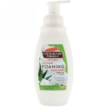 Palmer's, 心地良いボディウォッシュ、緑茶、アロエ、13.5液量オンス (400 ml) (Discontinued Item)