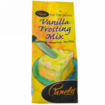 Pamela's Products, バニラ フロスティングミックス、 12 oz (340 g) (Discontinued Item)