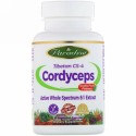 Paradise Herbs, チベット産CS-4冬虫夏草、植物性カプセル60粒