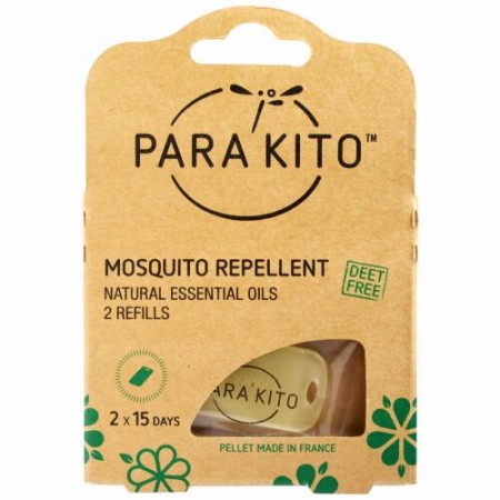 Para'kito, 虫よけ、リフィル2回分 (Discontinued Item)