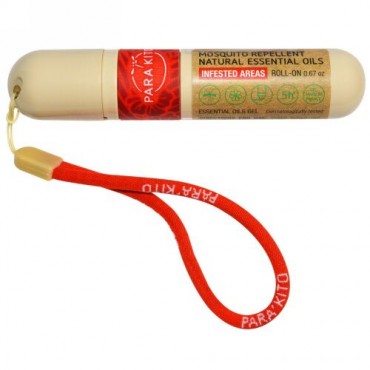 Para'kito, 蚊よけ剤、ロールオンジェル、0.67オンス (Discontinued Item)