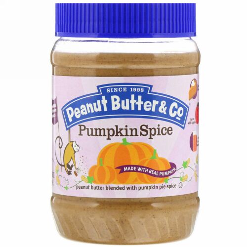 Peanut Butter & Co., パンプキンスパイス、ピーナッツバターをパンプキンパイスパイスとブレンド (454 g) (Discontinued Item)