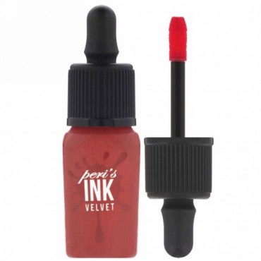 Peripera, ペリーズ・インクベルベット、#9ラブスナイパーレッド、8 g (Discontinued Item)