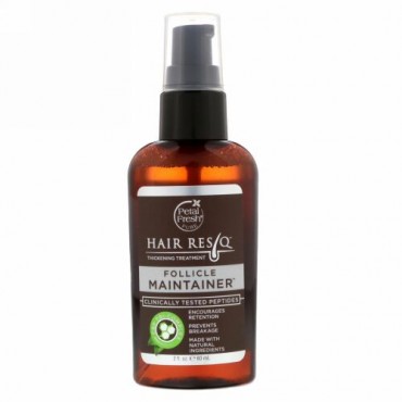 Petal Fresh, ヘアResQ、髪をふっくらさせるトリートメント、毛包維持セラム、2 fl oz (60 ml)