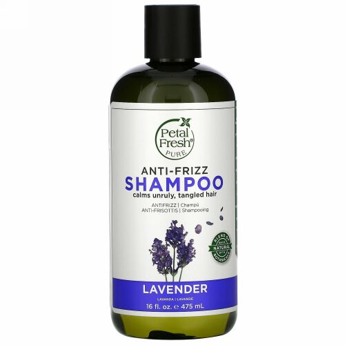 Petal Fresh, Pure, Shampoo, Anti-Frizz Lavender, 16 fl oz (475 ml)