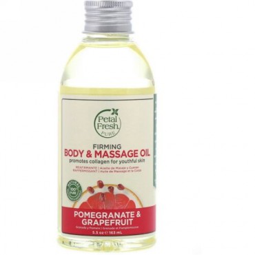 Petal Fresh, Pure, Pomegranate & Grapefruit Body Oil, 5.5 oz (Discontinued Item)