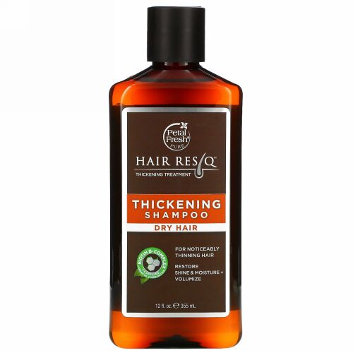 Petal Fresh, Pure, ヘアレスキュー、髪を濃くするトリートメントシャンプー、355ml