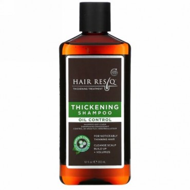 Petal Fresh, Pure, ヘアレスキュー、髪を濃くするトリートメントシャンプー、355ml