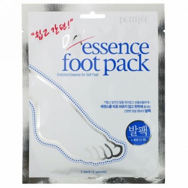 Petitfee, Dry Essence Foot Pack, 1 Pair