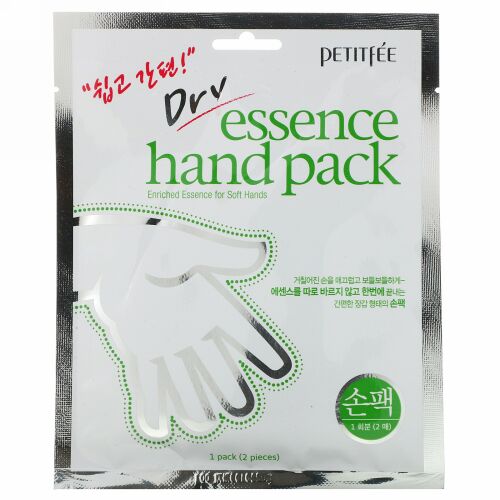 Petitfee, ドライエッセンスハンドパック、 1ペア