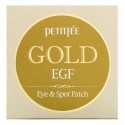 Petitfee, ゴールド & EGF、アイ & スポットパッチ、アイパッチ 60枚/スポットパッチ 30枚
