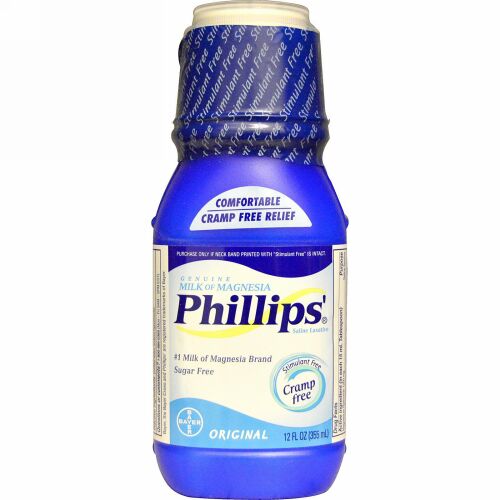 Phillip's, ジェニュイン・ミルク・オブ・マグネシア、オリジナル、12 fl oz (355 ml)