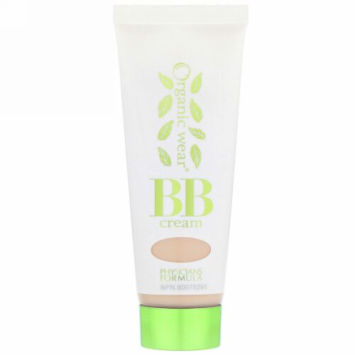 Physicians Formula, Organic Wear, BB All-in-1 Beauty Balm Cream, SPF 20, Light, 1.2 fl oz (35 ml) (Discontinued Item)