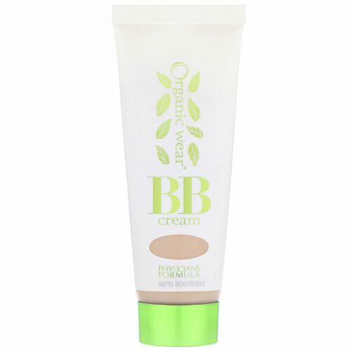 Physicians Formula, Organic Wear, BB All-in-1 Beauty Balm Cream, SPF 20, Light/Medium, 1.2 fl oz (35 ml) (Discontinued Item)