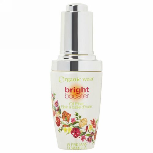 Physicians Formula, オーガニックウェア、ブライトブースター、オイルエリクサー、1.0 fl oz (30 ml) (Discontinued Item)