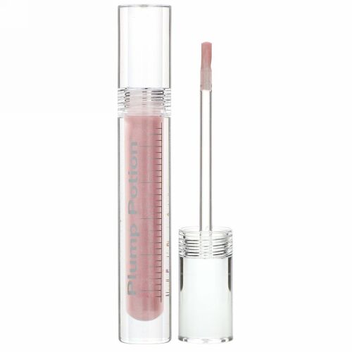 Physicians Formula, プランプポーション, 針不使用リップ・プランピング・グロス, ピンク・クリスタル・ポーション2214, 0.1 オンス (3 g)
