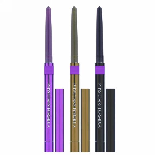 Physicians Formula, シマーストリップ, カスタムアイ・エンハンシング・アイライナー・トリオ, ブラウンアイ, 0.03 オンス(0.85 g) (Discontinued Item)