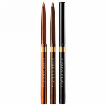 Physicians Formula, シマーストリップス、カスタムアイエンハンシングアイライナートリオ、ウォームヌードアイズ、0.03オンス (0.85 g) (Discontinued Item)