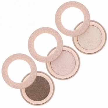 Physicians Formula, シマー ストリップス、ジェル クリーム シャドウ & ライナー トリオ、エクストリーム シマー、ヌード アイズ、0.17 oz (4.8 g) (Discontinued Item)