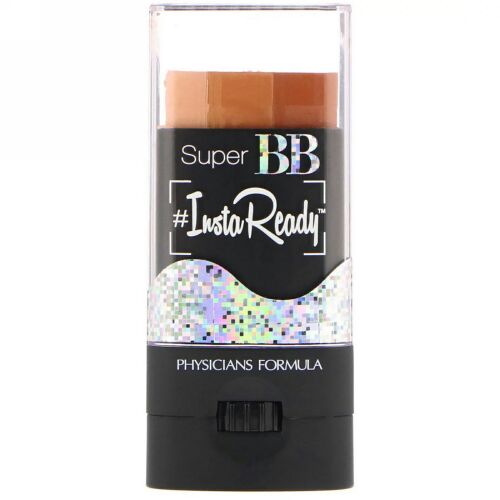 Physicians Formula, スーパーBB、#InstaReady、コントゥアトリオ BB スティック、SPF 30、ブロンズトリオ、0.37 オンス (10.5 g) (Discontinued Item)